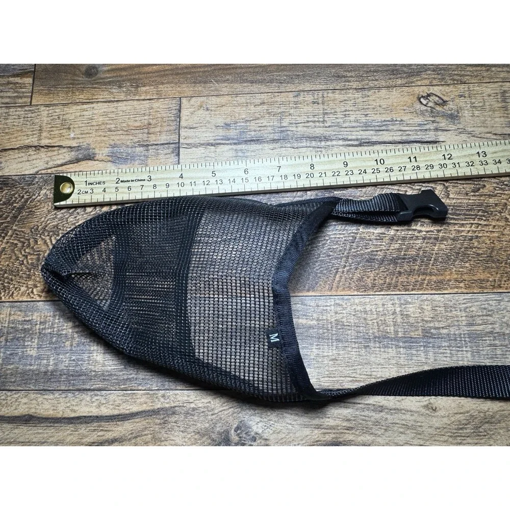 Black Crazy Felix Mesh Dog Muzzle – Breathable‎ & Adjustable